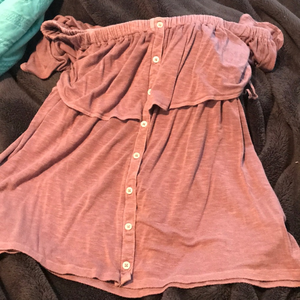 American eagle off the shoulder top